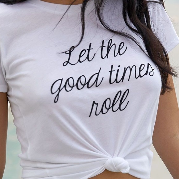 La Hearts Tops - LA Hearts "Let The Good Times Roll" T-Shirt